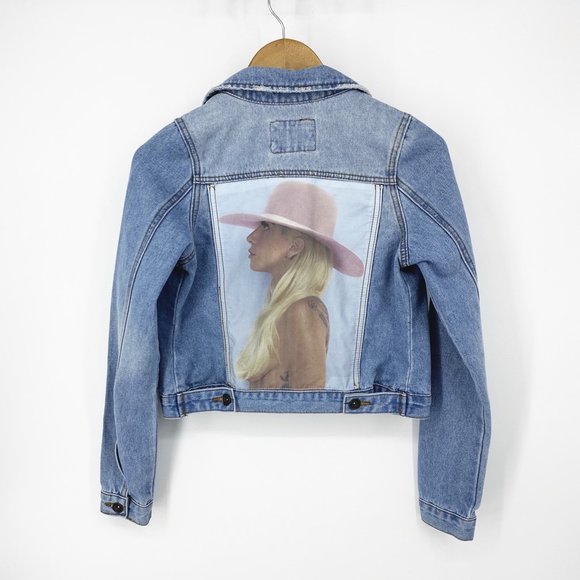 lady gaga jean jacket